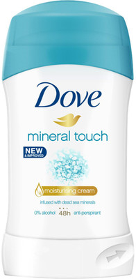 

Dove Mineral Touch Moisturising Cream Anti-perspirant - 40ml Deodorant Stick - For Men & Women(40 ml)