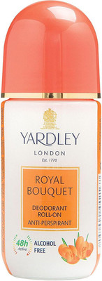 

Yardley London Royal Bouquet Deodorant Roll-on Anti-perspirant - 50ml Deodorant Stick - For Men & Women(50 ml)