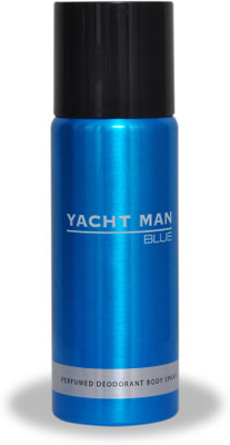

Yacht Man Blue Deodorant Spray - For Men(200 ml)