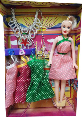 

anni69 Party Outfit For 10 Doll(Pink)