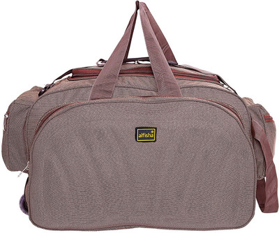 

alfisha Lightweight Waterproof Luggage Travel Duffel Bag(Brown)