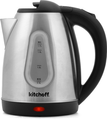 

P DEZAART KIT8811S Electric Kettle(1.7, Black)