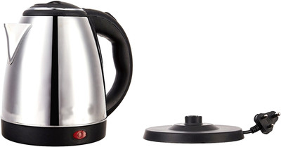 

sceva Electric Kettle 1.5 Liter (with Concealed Element and Detachable Power Base) Electric Kettle(1.8, Silver)
