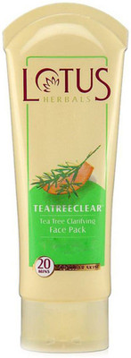 

Lotus Herbals TEA TREE CLEAR Tea Tree Clarifying Face Pack(120 g)