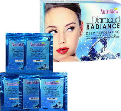 

NutriGlow Diamond Radiance Facial Kit Deep Expoliating 55 g