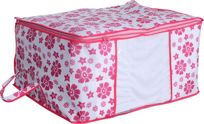 KUBER INDUSTRIES Design 1 Piece Non Woven Storage Bag Set, Pink Rbedst25(Pink)