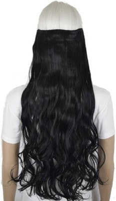 SAMYAK Clip in Wavy Hair Extension