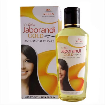

Allen JABORANDI GOLD HAIR OIL(pack of 2,110ml each) Hair Oil(220 ml)