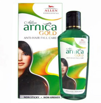 

Allen ARNICA GOLD ANTI HAIR FALL CARE(Pack of 2,110ml each) Hair Oil(220 ml)