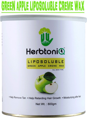 

HerbtoniQ Liposoluble Green Apple Creme Wax 800 Gms Wax(800 g)
