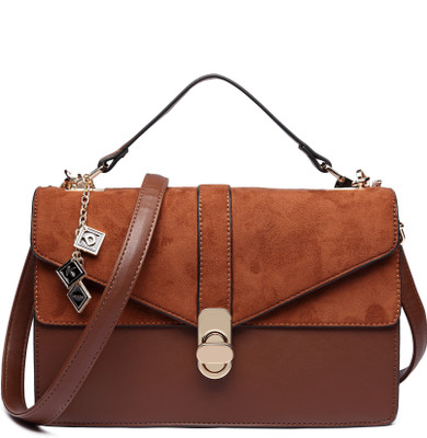 

Diana Korr Hand-held Bag(Brown)