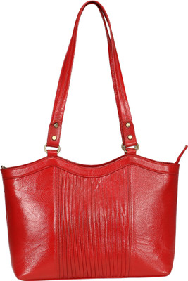 

Bharat Leather Emporium Shoulder Bag(Red)
