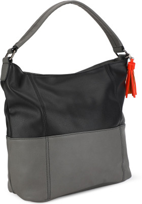 

United Colors of Benetton Sling Bag(Black, Grey)