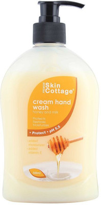 

Skin Cottage Honey & Milk Hand Wash 500ml(500 ml, Pump Dispenser)