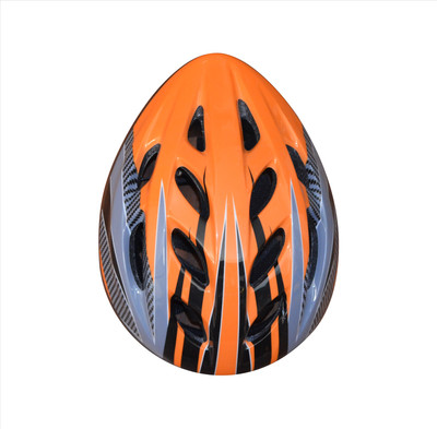 

HAWK Cycling Helmet Skating Helmet Cycling, BMX, Skating Helmet(Orange, Silver, Black), Black;orange;silver