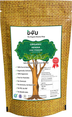 

O4U Organic Henna powder / natural & herbal Henna leaf powder for hair - 100 gm(100 g)