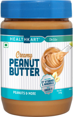 

Healthkart Peanut Butter Fortified with Vitamins & Minerals,Creamy 500 g