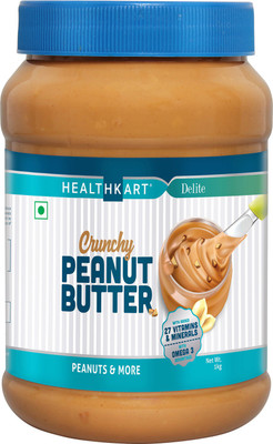 

Healthkart Peanut Butter Fortified with Vitamins & Minerals,Crunchy 1 kg