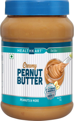 

Healthkart Peanut Butter Fortified with Vitamins & Minerals,Creamy 1 kg