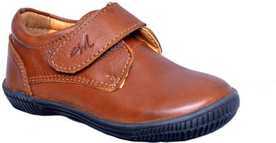 

Mardi Gras Boys Strap Moccasins(Brown, Tan