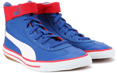 

Puma Boys & Girls Lace Sneakers(Blue, True blue-puma white-barbados cherry