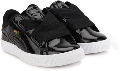 

Puma Girls Lace Sneakers(Black, Puma black-puma black