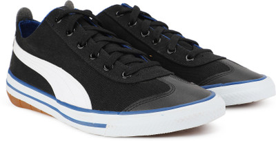 

Puma Boys & Girls Lace Sneakers(Black, Puma black-puma white