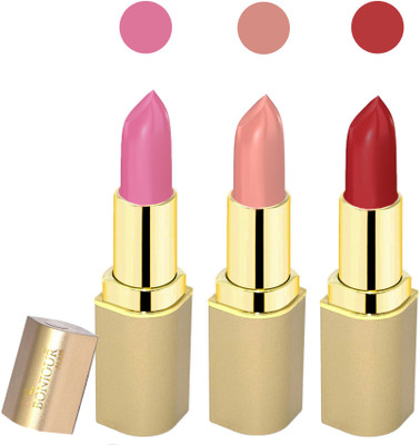 

Bonjour Paris Creamy matte lipstick 17-06E7(pink, nude, dark red, 12 g)