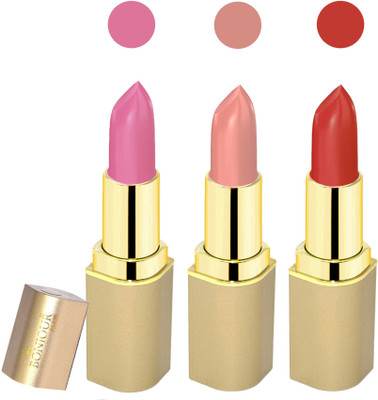 

Bonjour Paris Creamy matte lipstick 17-06E15(pink, nude, mauve, 12 g)