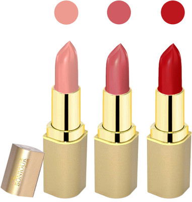 

Bonjour Paris Creamy matte lipstick 17-06F7(nude, nude, dark red, 12 g)