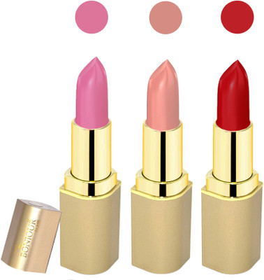 

Bonjour Paris Creamy matte lipstick 17-06E8(pink, nude, dark red, 12 g)
