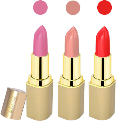 

Bonjour Paris Creamy matte lipstick 17-06E9(pink, nude, red, 12 g)