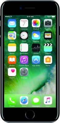 Apple iPhone 7 (Jet Black, 128 GB)  Mobile (Apple)