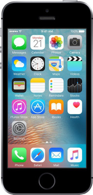 (Refurbished) Apple iPhone SE (Space Grey, 64 GB)