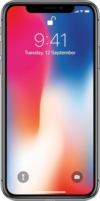 (Refurbished) Apple iPhone X (Space Gray, 64 GB)