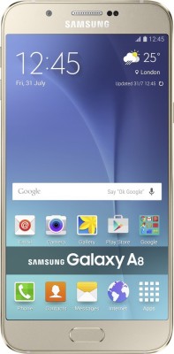 Samsung Galaxy A8 (Gold, 32 GB)(2 GB RAM)  Mobile (Samsung)