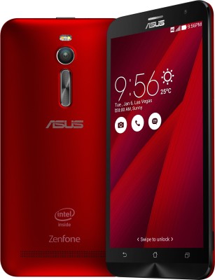 Asus Zenfone 2 ZE550ML (Red, 16 GB)(2 GB RAM)  Mobile (Asus)