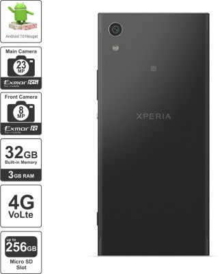 Sony Xperia XA1 (Black, 32 GB)(3 GB RAM)  Mobile (Sony)