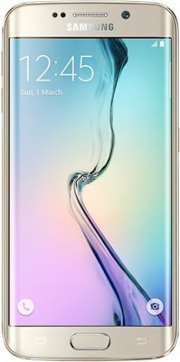 Samsung Galaxy S6 Edge (Gold Platinum, 32 GB)(3 GB RAM)  Mobile (Samsung)