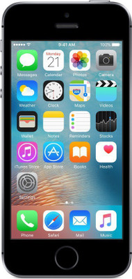 (Refurbished) Apple iPhone SE (Space Grey, 16 GB)