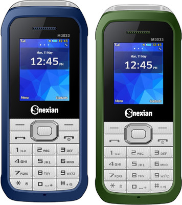 

Snexian M3033 Combo oF Two Mobiles(Blue, Green)