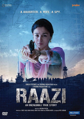 

Raazi dvd(DVD Hindi)
