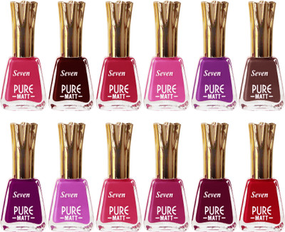 

Seven nail polish Multicolor