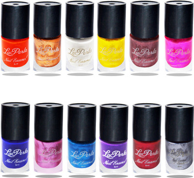 

La Perla Maybellin Nail Paint Multicolor Pack of 12 Multicolor(Pack of 12)