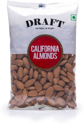 

Draft California Almonds - 500gm - Whole & Natural Almonds(500 g, Pouch)