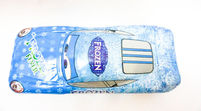 

GARAAGE FROZEN CARTOON CHARACTER Art Metal Pencil Box(Set of 1, Multicolor)