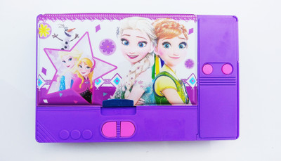 

A2Z Unique Design Frozen Art Plastic Pencil Box(Set of 1, Multicolor)