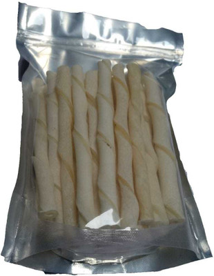 SAWAY Calcium Sticks Zip bag 350g Milk Dog Chew(350 g, Pack of 1)