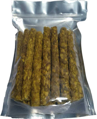 

SAWAY Twisted & Healthy Munchi Chicken Flavor Zip Polly Bag Chicken Dog Chew(450 g, Pack of 1)