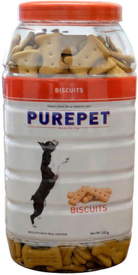 

Purepet Real Biscuit Chicken Dog Chew(500 g, Pack of 1)